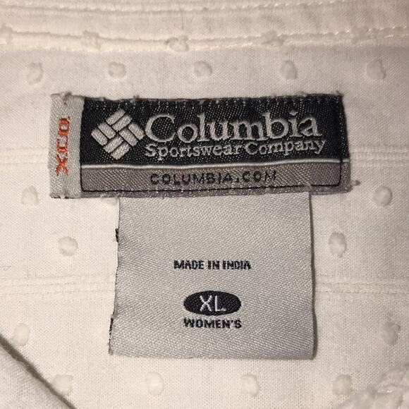 COLUMBIA BLOUSE TOP WOMENS SIZE XL - Picture 6 of 7